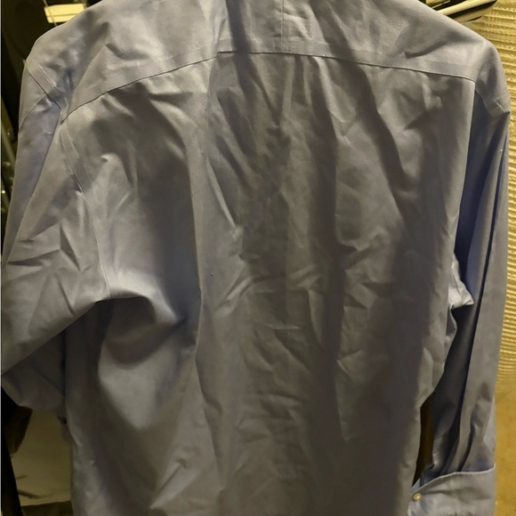 thomas dean Mens Dress Shirt Light Blue 100% Cotton 15R 32-33 NWOT - Picture 11 of 12